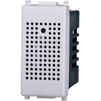 Interruttore con sensore di rilevamento acustico compatibile Vimar Plana colore bianco Ettroit EV1701
