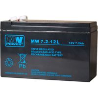 MW 7.2-12L: Batería AGM 12V/7.2Ah, 15165100 (T2)