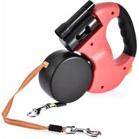Laisse Double pour Chien, Laisse Rétractable pour Chien Double Laisse pour Deux Chiens Laisse pour Chien 2 Chiens Double Laisse pour Chiens sans enchevêtrement Laisse pour Chien 2 Chiens