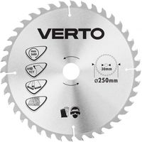 Lame de scie circulaire Verto 61h134 250 mm 40 dents