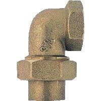 Ellenbogenverbinder aus Messing, Eisen, Kupfer, weiblich - 96GCU 26X34 28