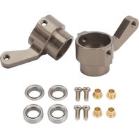 pièces de fusées de direction universelles en aluminium pour voiture RC WPL B14 1/16, couleur titane