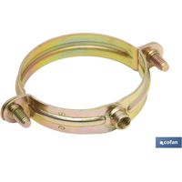 Pack de 100 colliers métalliques M-6 pour tube 22mm
