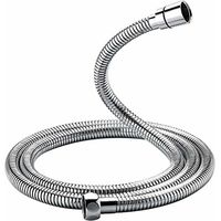 Universal-Brauseschlauch (1,5 m), verdreh- und verdrehsicherer Brauseschlauch, Edelstahl/Chrom
