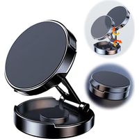 Magnetische telefoonhouder patch - opvouwbare universele dashboard auto navigatie standaard met 360° draaibare houder - past op alle smartphones