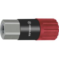 Riegler Dreh-Sicherheitskupplung NW 8, ISO 6150 C, Stahl, G 3/8 IG