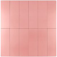 Carrelage Mur Mainzu Red Mate 10x30 cm