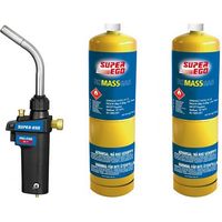 Kit pro-fire Taschenlampe + 2 Gasflaschen mapp 1" 1500002772 super ego