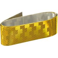 Rotolo Adesivo Rifrangente Omologato 5 x 100 cm - Colore: GIALLO