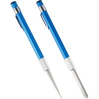 Stylo À Aiguiser, 2 Pcs Couteaux Aiguiseur Diamant Portable Sont Utilisés Pour Couteaux À Dents Couteau Ciseau, Bâton D'affûtage De Diamant Utilise Une Conception Rétractable Pour Facile À Transporter