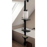 Profilé de douche supports d'accessoires EASY - Coloris noir mat