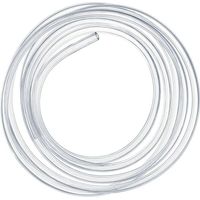 Tuyau PVC Souple Transparent 2 Mètres, 16 × 20mm Tube Flexible de Pression