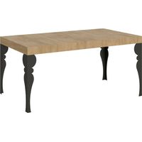 Table Extensible 90X130/234 Cm Paxon Premium ChĂŞne Nature Structure Anthracite