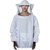 Chaqueta de apicultura para apicultores profesionales y principiantes.
