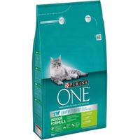PURINA ONE INDOOR FORMULA Katzenfutter mit Truthahn, 9,75 kg