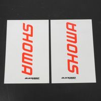Autocollant stickers protection de fourche Showa pour moto cross