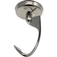 Gancho de amasado de acero inoxidable con circlip para robots CHEF KW712209 KENWOOD