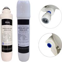 Water Filter 10"" Cartridge Housing 6mm 10mm for Boiling Hot Water Tap +2 Filters