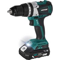 Vatton 20 V bürstenloser Bohrhammer 1 Batterie 2,0 Ah