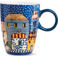 Egan mug Paese Mio porcellana blu 430 ml