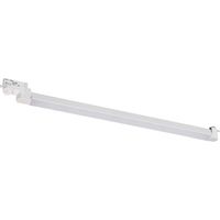 Luminaire Sur Rail 3 Allumages 95cm 40W IRC90 Blanc Sablé ZAMBELIS - 100 deg - Blanc chaud - 3000K