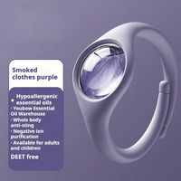 Bracelet Anti-Moustiques Réutilisable - Plaquettes Incluses aux Essentielles - 1Mois de Protection - Sans DEET