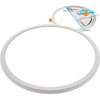 Downlight / Plafón Led KRAMFOR EPISTAR 20W Ajustable, Blanco cálido