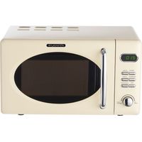 WOLKENSTEIN Retro Mikrowelle Microwelle Mikrowellenherd WMW720 SC Creme 700 Watt