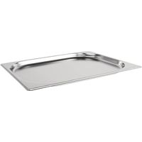 Contenitore APS GN 1/2 in acciaio inox 18/10, profondità 65 mm, capacità 4,00 litri