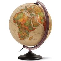Wonday Globo terrestre luminoso antico 30 cm