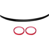 Aileron arrière de coffre noir brillant style VIP haute levée compatible Infiniti Q50/Q50S 14-20