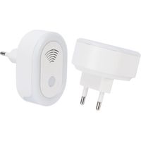 Ultrasonic Mite Removal Controller, 2pcs (EU Regulation), Direct Plug for Ultrasonic Mite Removal in Bedroom