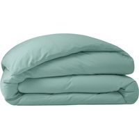 Housse de couette percale de coton peigné "Julian" toutes dimensions Coton Pur - Julian Céladon - 240 x 220 cm - Julian Céladon -