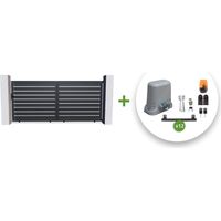 Elektrisches Schiebetor 4 m VOGEL 400 x 160 cm + TANKER C600 Motorisierung