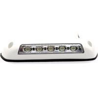 LED 12V Sunshade Projecteur,Camping Car Ultra Plat, LED 12V Camping Encastrable éClairage IntéRieur Auto Cars Yachts Portes de Camping-Car Couloirs Feux ModifiéS