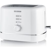 Tostador compacto automático SEVERIN KA4324 850 W 2 ranuras blanco ajuste del nivel de tostado 1-7