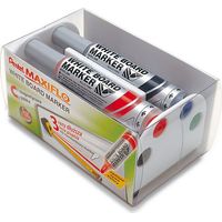 Rotulador de borrado en seco Pentel Colors + Esponja MWL5M-4N