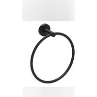 Porta asciugamani ad anello modello CLASS BLACK Metaform