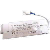 ALIMENTATORE PER PANNELLI LED 40W - AC:200-240V - 1050 mA (IP20)