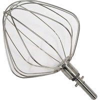 Batidor de 6 brazos de acero inoxidable con circlip para robots CHEF KW711660, KW717151 KENWOOD