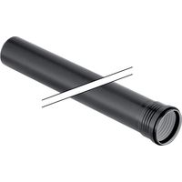Geberit Silent-PP Rohr mit Muffe Außendurchmesser 110mm, Länge 150cm