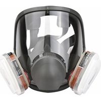 Respirateur à vapeur organique couverture intégrale – Protection contre poussières et gaz – Ajustement personnalisé – Sac de rangement inclus