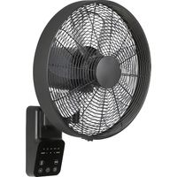 Wandventilator Airos Eco Design Wall II Schwarz