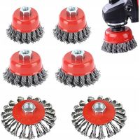 Konische Drahtreinigungsbürsten, 3 Größen, 8500 l/min, 6er-Set