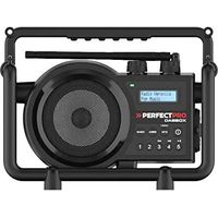 PerfectPro DABBOX Radio da cantiere DAB+, FM AUX, Bluetooth antiurto Nero