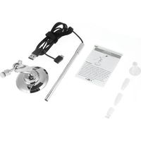 BARKBUSTERS Microscope 200X 8-LED Loupe de Caméra 720P Microscope USB/Micro USB pour Ordinateur/Téléphone Portable