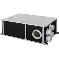 Unelvent – Caisson VMC double flux rendement 92% – spécial rénovation pour 4 sanitaires – double filtration – isolation renforcée – 604040