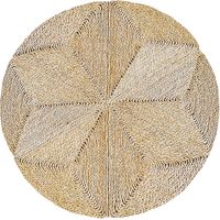 Alfombra Redonda de Yute - Boho Bali - 110 CM - Gabba