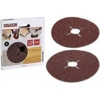 Lot De 5 Disques Abrasifs Pour Meuleuse - Grain 100 - ø 115 Mm - Kreator