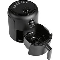 GourmetMaxx Heißluft-Fritteuse Mechanisch 2,3l Friteuse à air chaud 1000 W noir